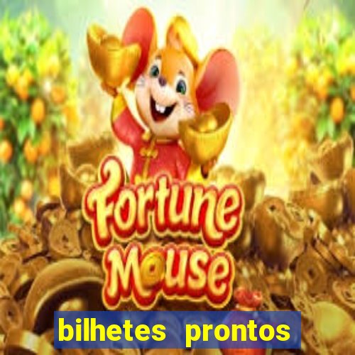 bilhetes prontos futebol hoje